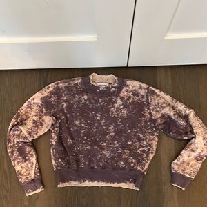 Cotton Citizen Purple Tie-Dye Sweatshirt